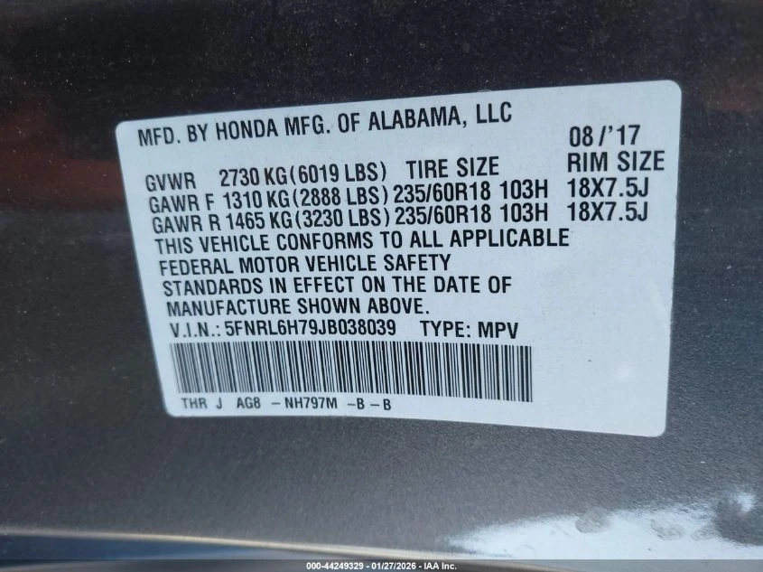 Honda Odyssey 3.5l Ex-L | Mobile.bg � ����������� 9