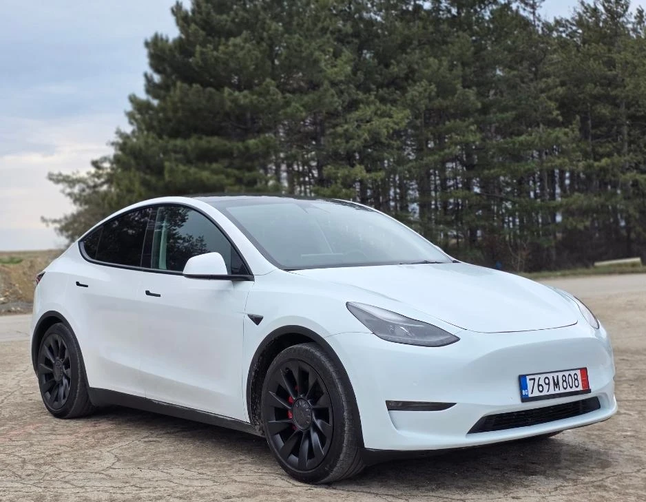 Tesla Model Y Performance с Гаранция | Auto.bg — изображение 1