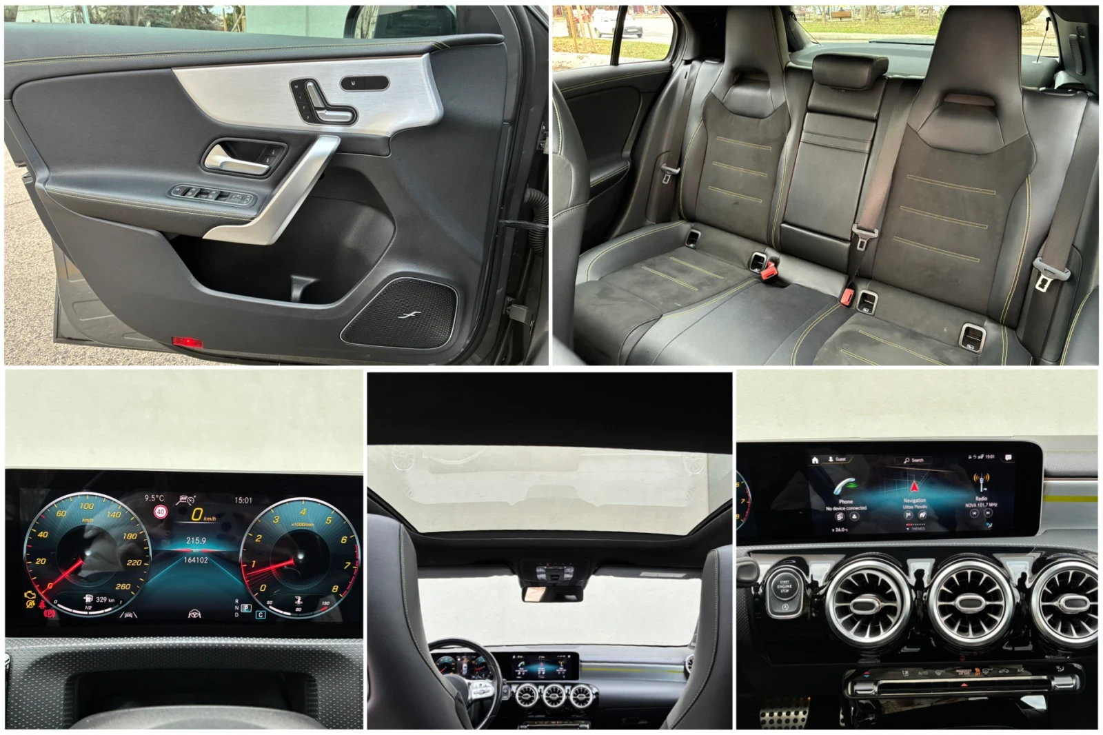 Mercedes-Benz A 250 EDITION 1/ 4MATIC/DISTRONIC/FULL/360/CARPLAY, снимка 15 - Автомобили и джипове - 54974981