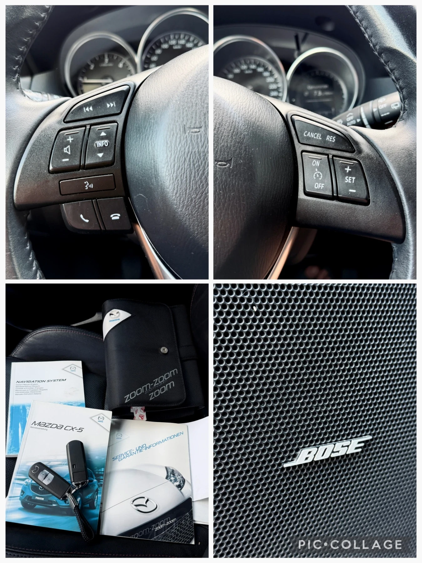 Mazda CX-5 2.2D / 4X4 / KEYLESS, снимка 12 - Автомобили и джипове - 55388897