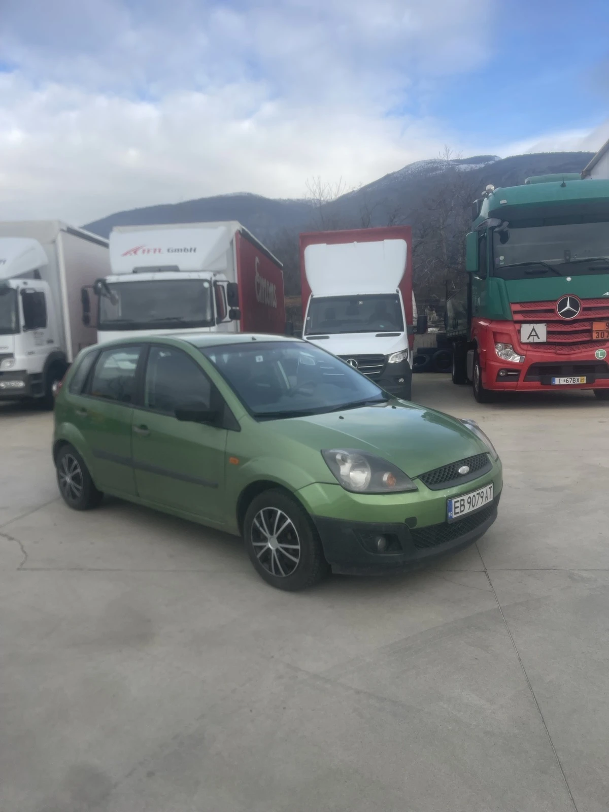 Ford Fiesta 1.4i , ГАЗ , КЛИМА, снимка 1
