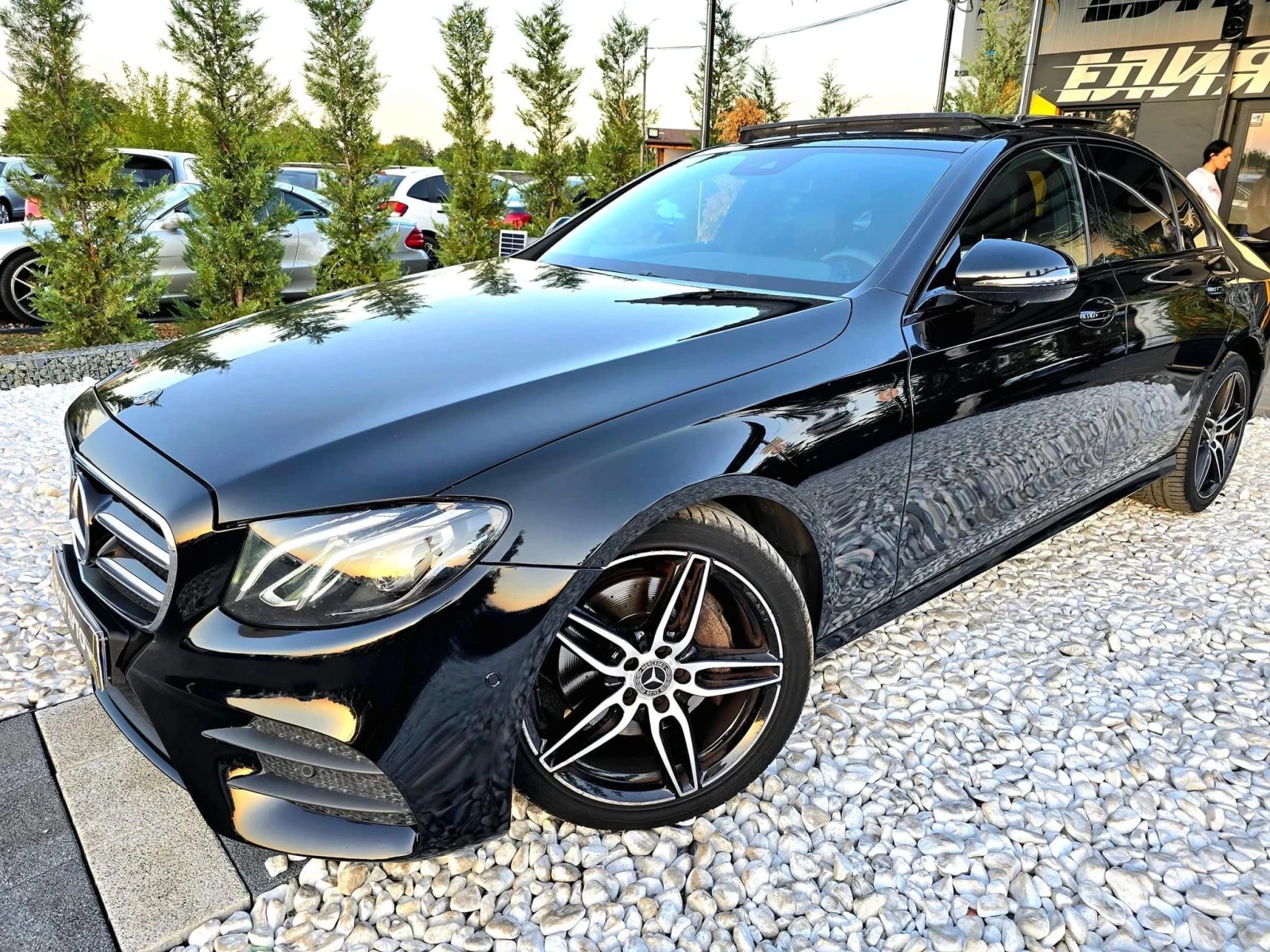 Mercedes-Benz E 220 CDI 4MATIC FULL AMG PACK ПАНОРАМА ЛИЗИНГ 100% - [1] 