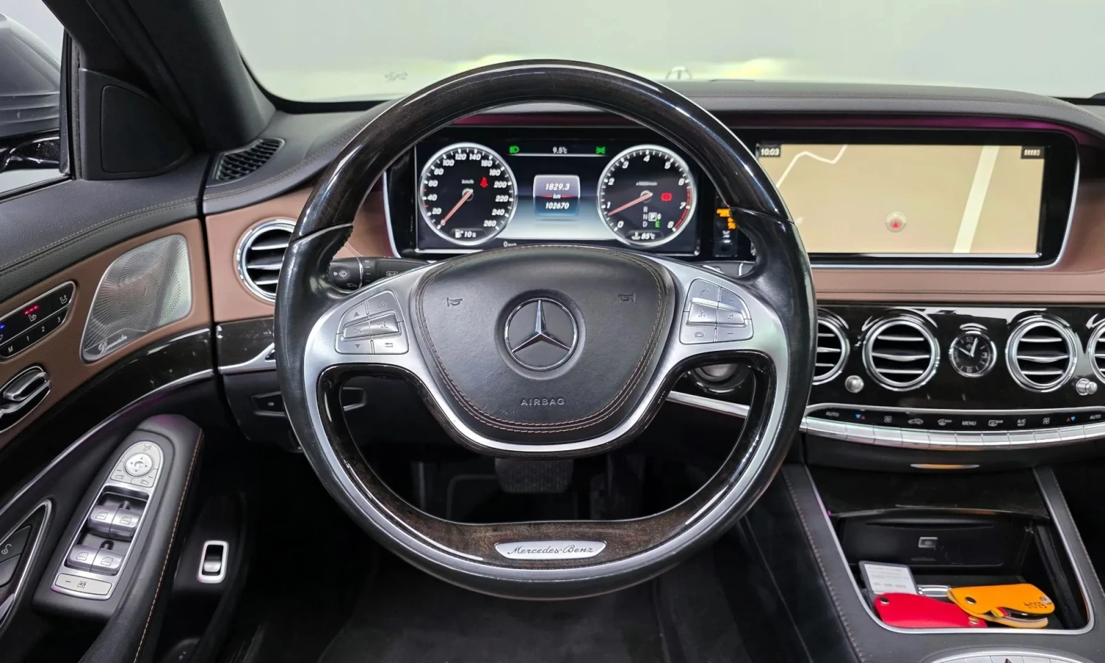 Mercedes-Benz S 500 S-Class W222 S500L 4Matic, снимка 11 - Автомобили и джипове - 53733896