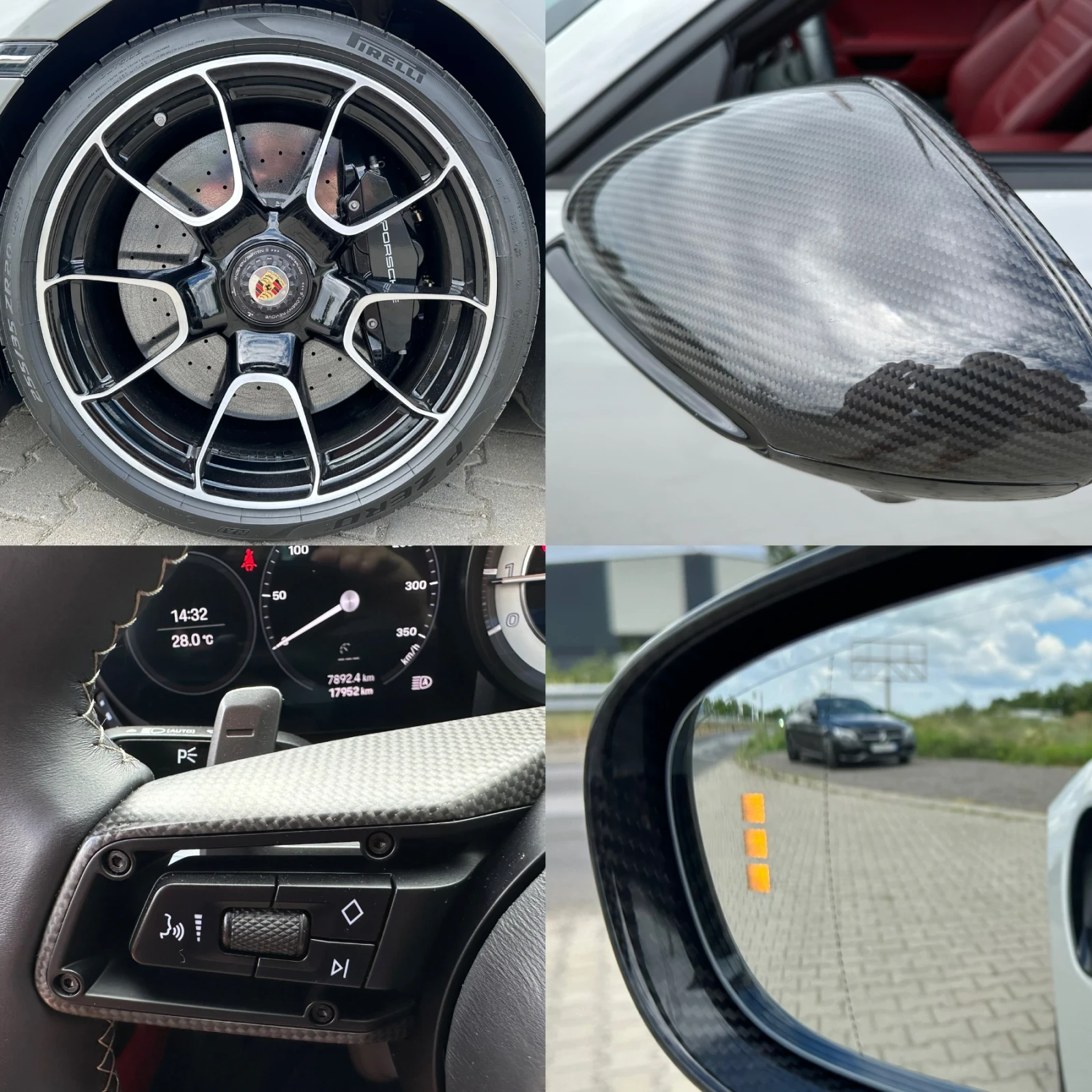 Porsche 911 TURBO S#MANUFAKTUR#BURMESTER#NIGHTVIS#FULL FULL, снимка 17 - Автомобили и джипове - 54858445
