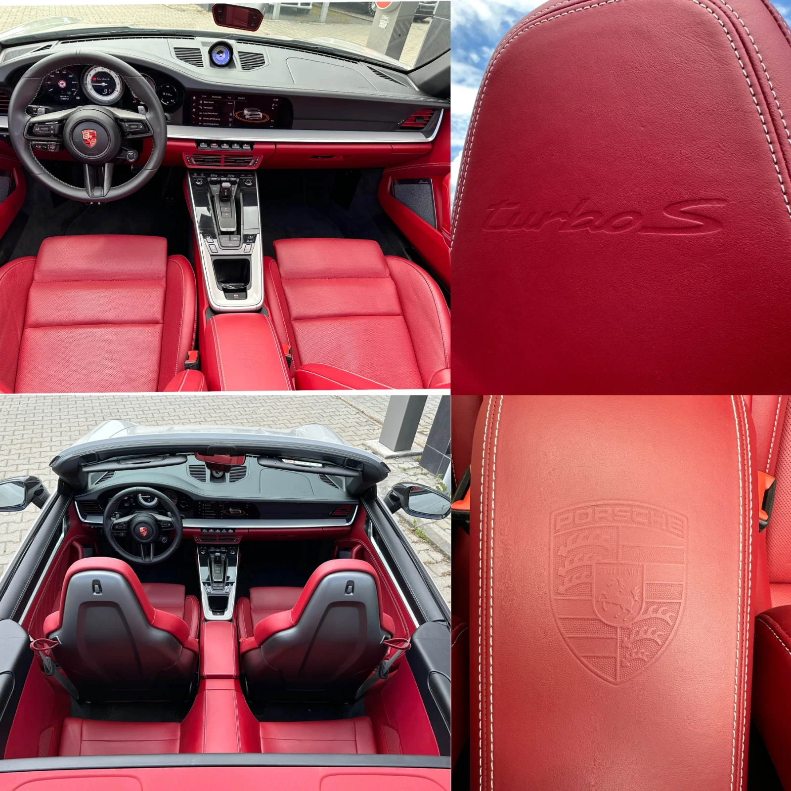Porsche 911 TURBO S#MANUFAKTUR#BURMESTER#NIGHTVIS#FULL FULL, снимка 13 - Автомобили и джипове - 54858445