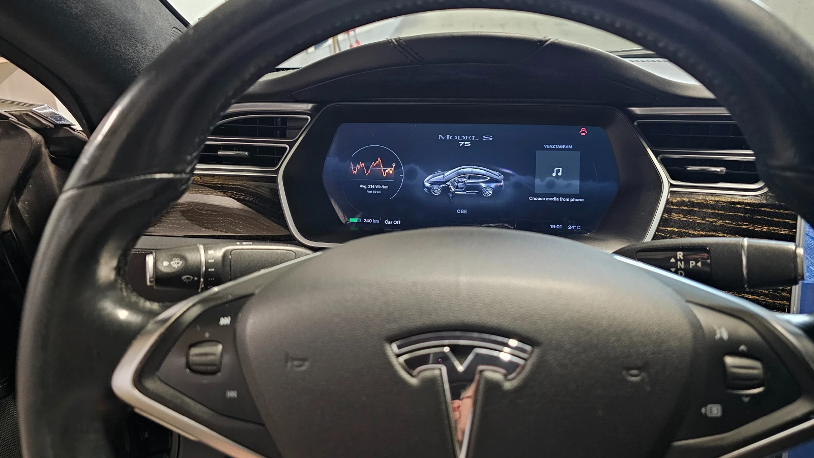 Tesla Model S 75, снимка 9 - Автомобили и джипове - 55040527