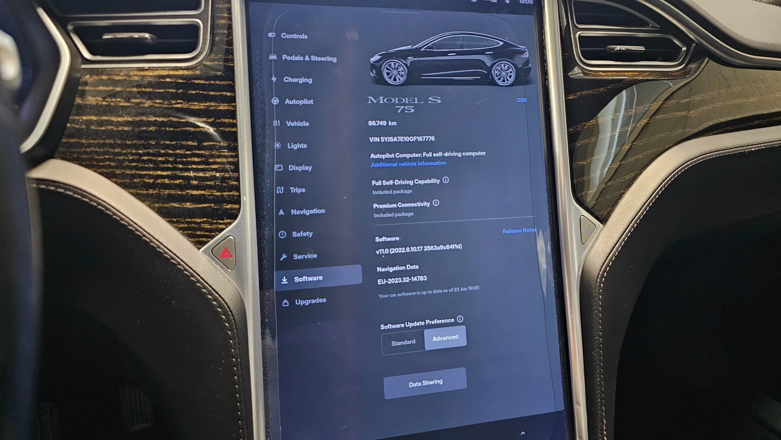 Tesla Model S 75, снимка 8 - Автомобили и джипове - 55040527