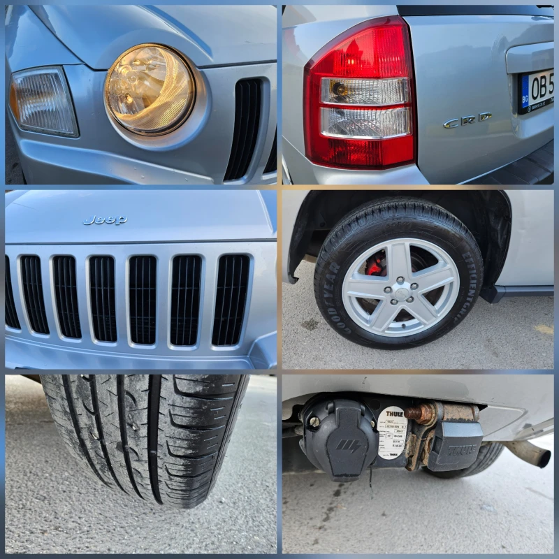 Jeep Compass 2.0 4x4/Klimatik/Top sustoqnie, снимка 17 - Автомобили и джипове - 52893004