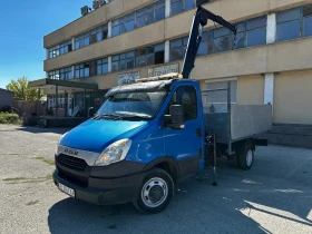 Iveco Daily = САМОСВАЛ= КРАН= , снимка 2