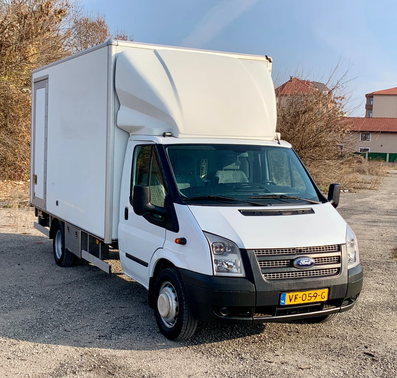 Ford Transit 155кс* ПАДАЩ БОРД 1ТОН* СТРАНИЧНА ВРАТА* ФУЛ ЕКСТР - изображение 9