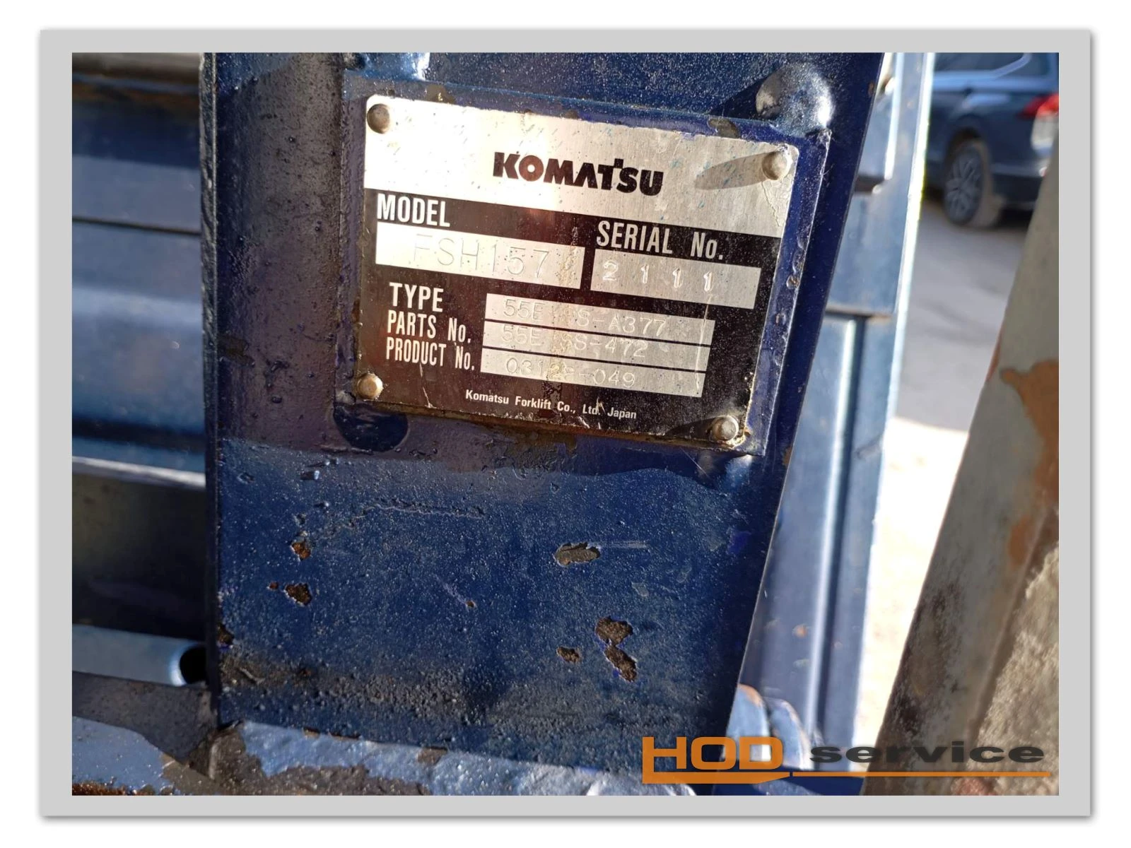 Мотокар Komatsu  Toyota, снимка 10 - Индустриална техника - 53814906