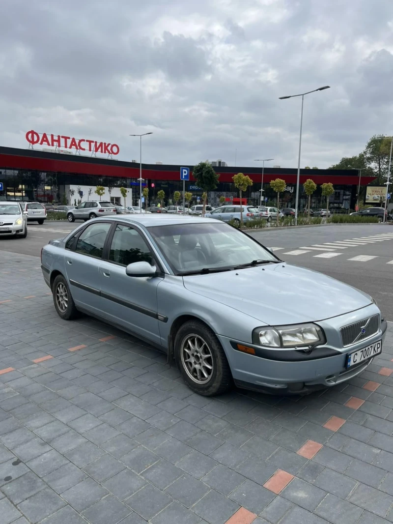 Volvo S80 2.4л. бензин, 140кс, кожа, автоматик, мулти волан, снимка 2 - Автомобили и джипове - 52266133