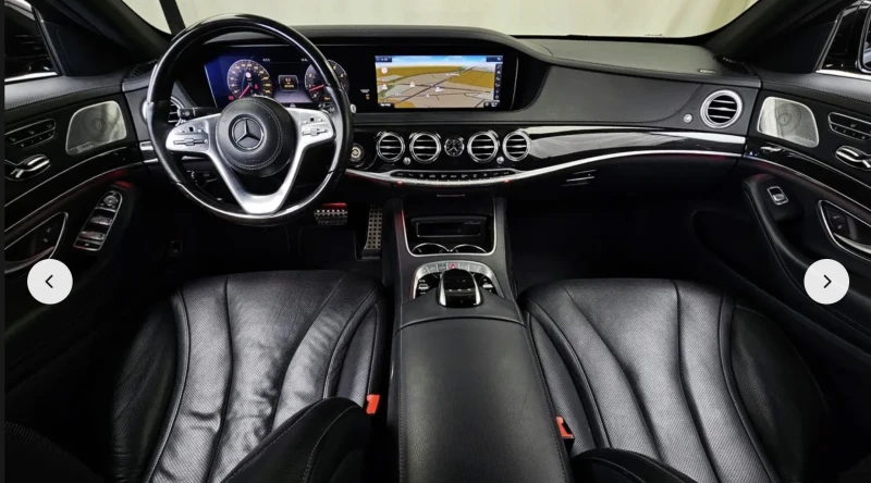Mercedes-Benz S 450 L* AMG* PACK* 4MATIC* BURMESTER* ОБДУХВАНЕ* МАСАЖ*, снимка 7 - Автомобили и джипове - 53483814