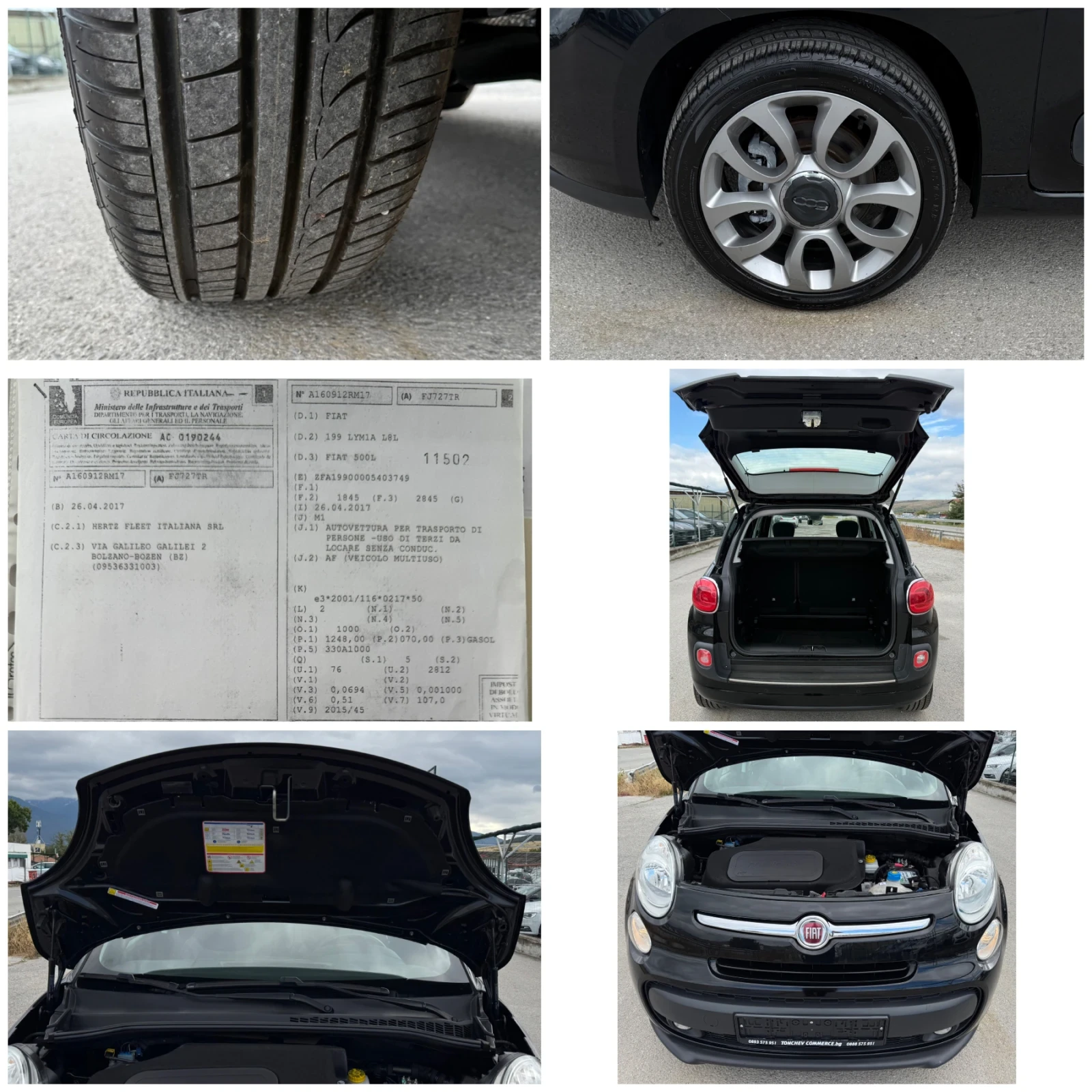 Fiat 500L 1.3-multihet-PANORAMA-NAVI-KAMERA-130.000km-NEW | Mobile.bg   17