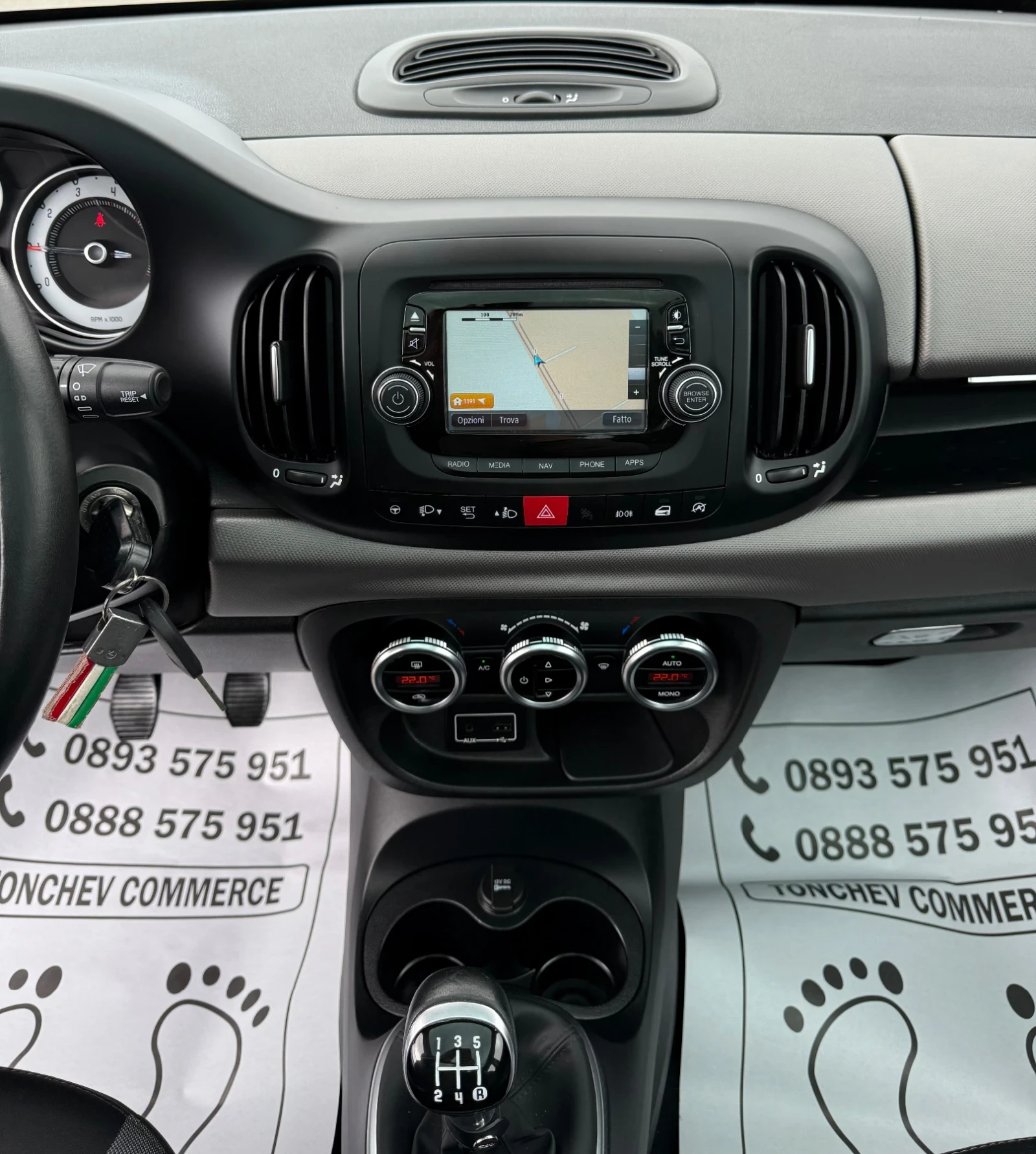 Fiat 500L 1.3-multihet-PANORAMA-NAVI-KAMERA-130.000km-NEW - изображение 9