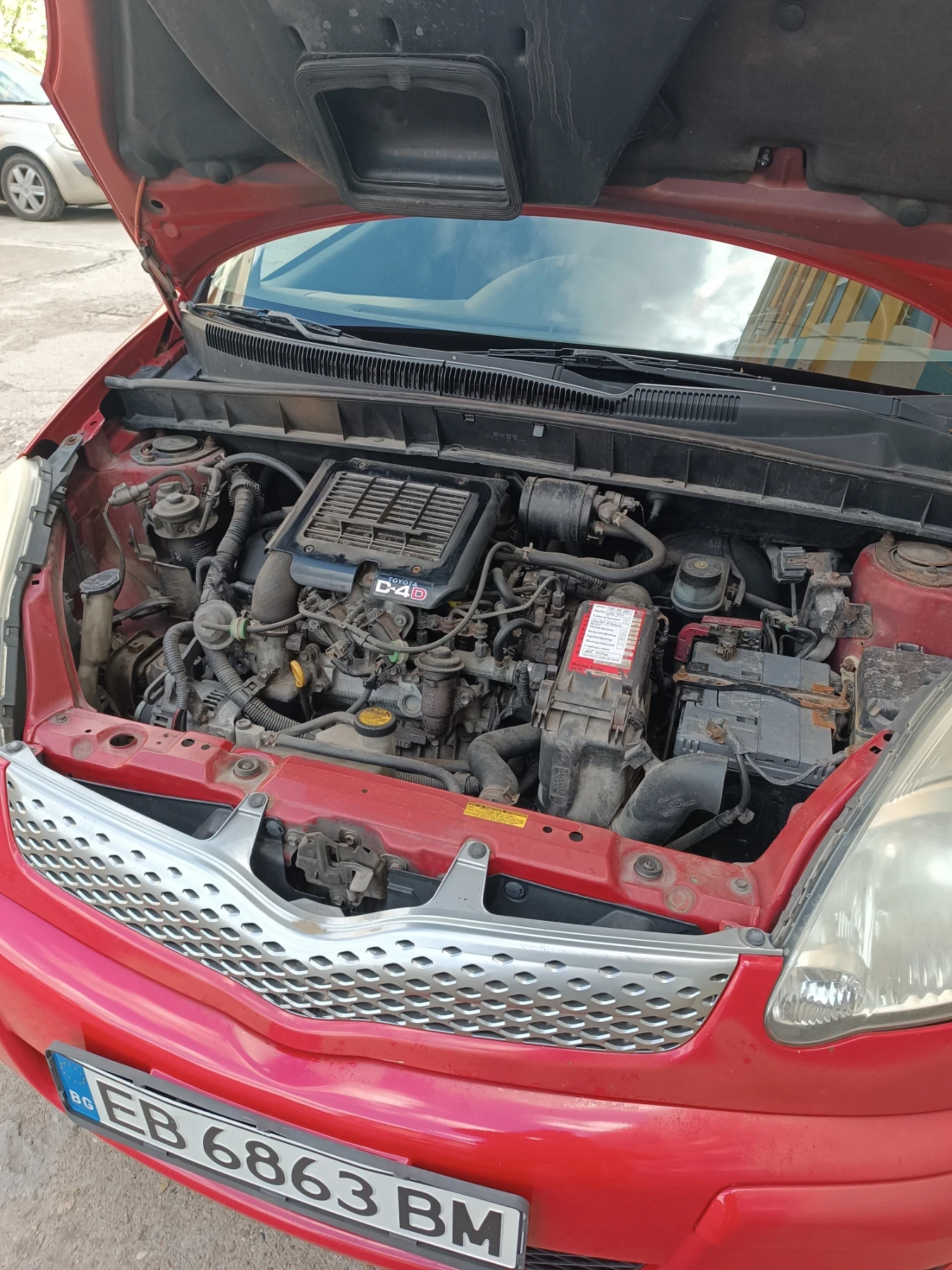 Toyota Yaris verso 1.4D4, снимка 7 - Автомобили и джипове - 54747098