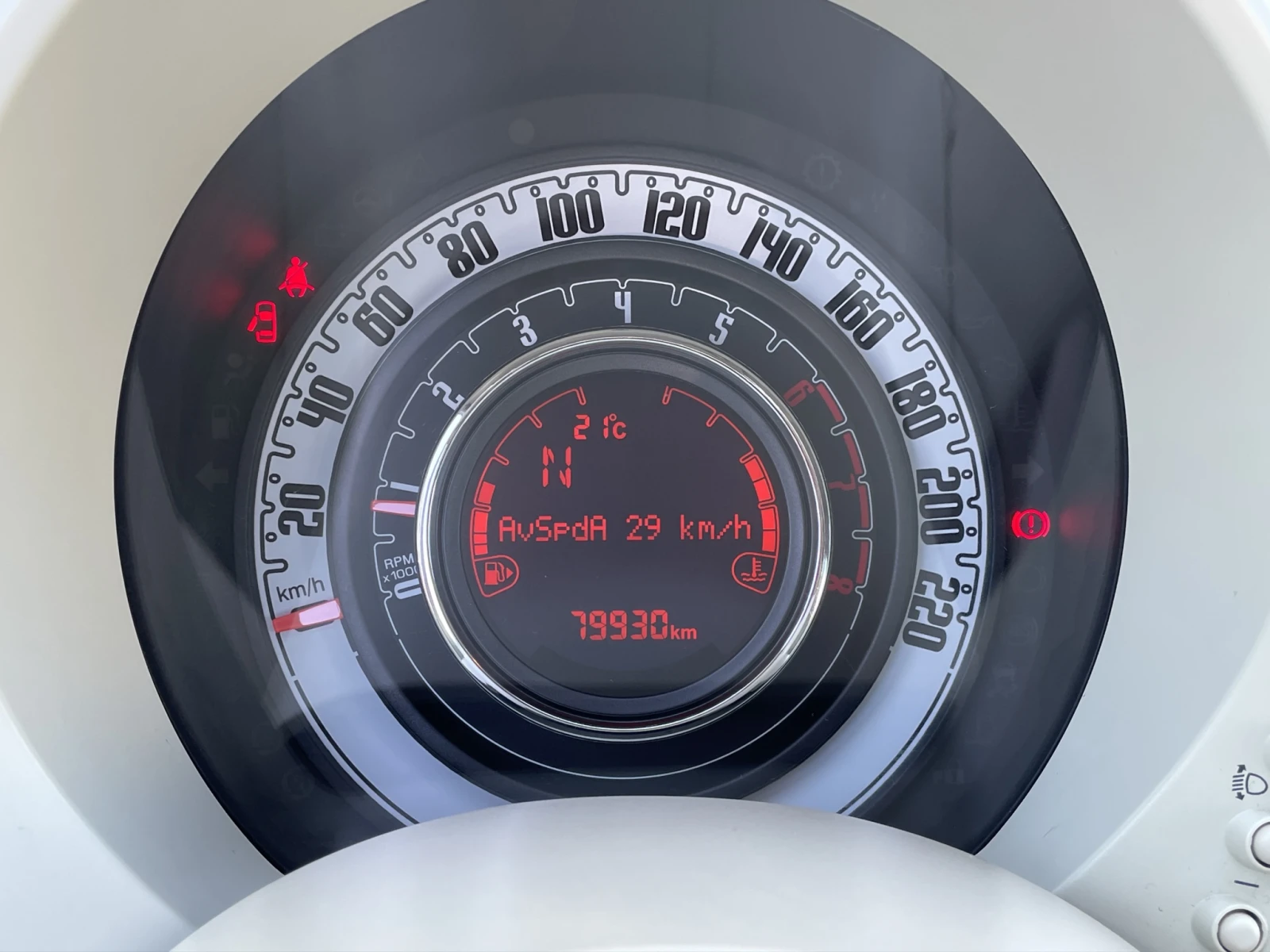 Fiat 500 Pop 1.2 69hp BVA LPG E6D, снимка 12 - Автомобили и джипове - 55172932
