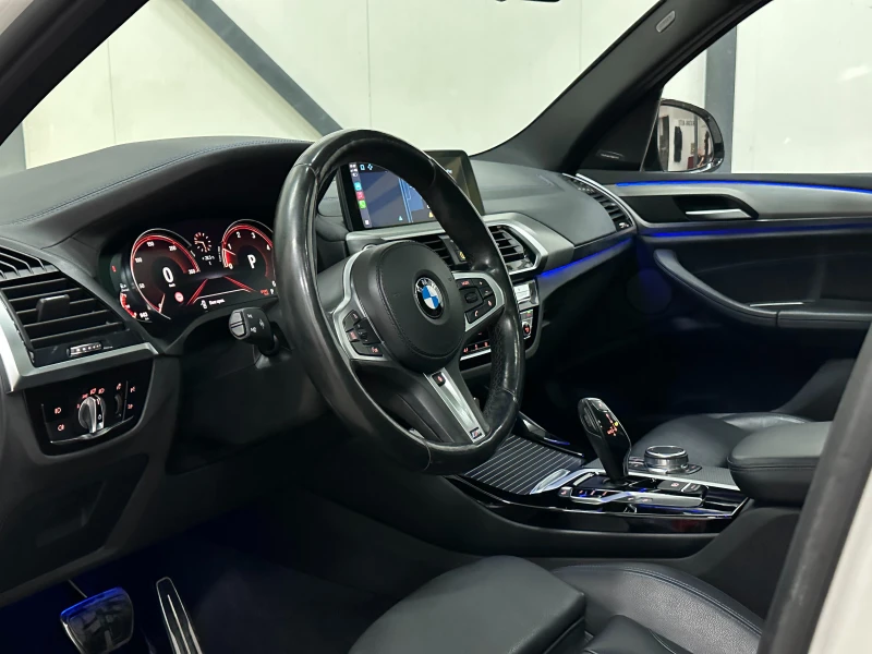 BMW X3 * 30D* ГАРАНЦИЯ* X-DRIVE* M SPORT* HEAD-UP* AMBIEN, снимка 8 - Автомобили и джипове - 51714319