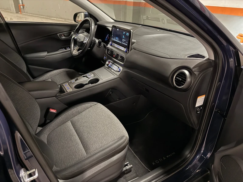 Hyundai Kona Blulink Termo pompa 64 KWh 204 hp (SOH)100%, снимка 6 - Автомобили и джипове - 52675642