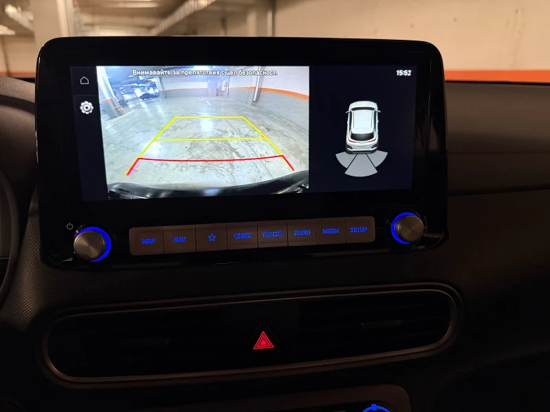 Hyundai Kona Blulink Termo pompa 64 KWh 204 hp (SOH)100%, снимка 14 - Автомобили и джипове - 52675642