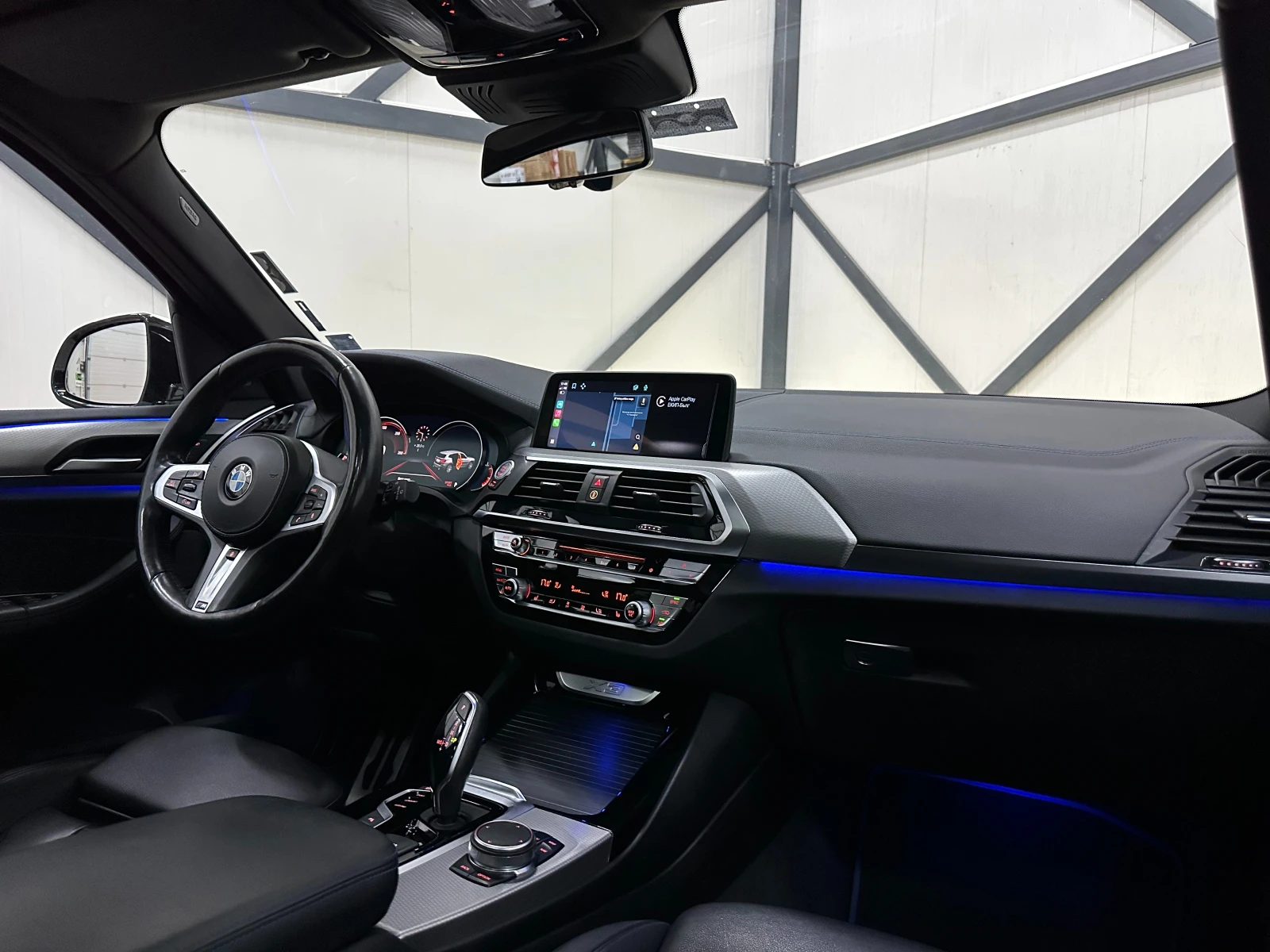 BMW X3 * 30D* ГАРАНЦИЯ* X-DRIVE* M SPORT* HEAD-UP* AMBIEN - изображение 9