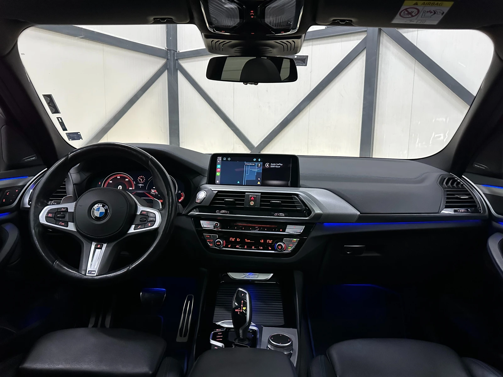 BMW X3 * 30D* ГАРАНЦИЯ* X-DRIVE* M SPORT* HEAD-UP* AMBIEN - изображение 10