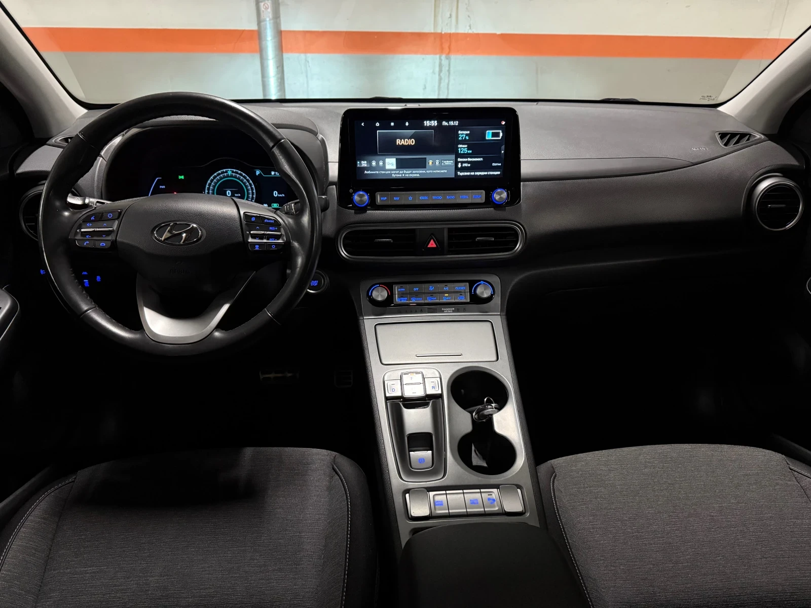 Hyundai Kona Blulink Termo pompa 64 KWh 204 hp (SOH)100% - изображение 9