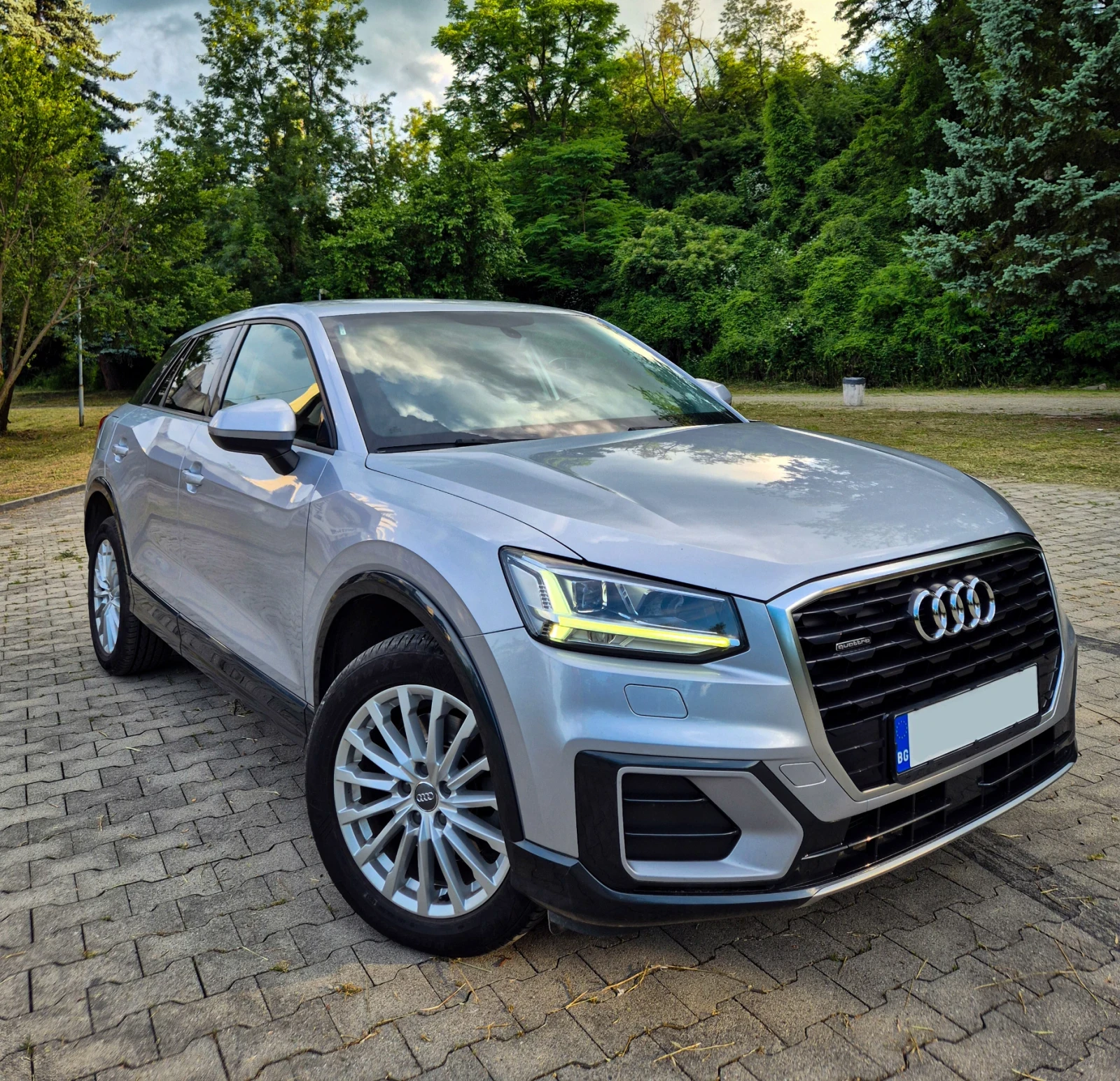 Audi Q2 2.0 TDI, QUATTRO, S-Tronic, снимка 1 - Автомобили и джипове - 54948401