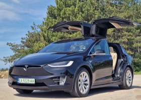Tesla Model X X90D Long Range, снимка 2 - Автомобили и джипове - 45706942