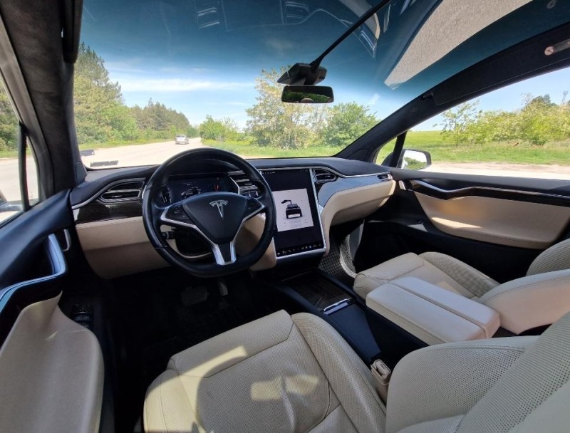 Tesla Model X X90D Long Range, снимка 17 - Автомобили и джипове - 45706942
