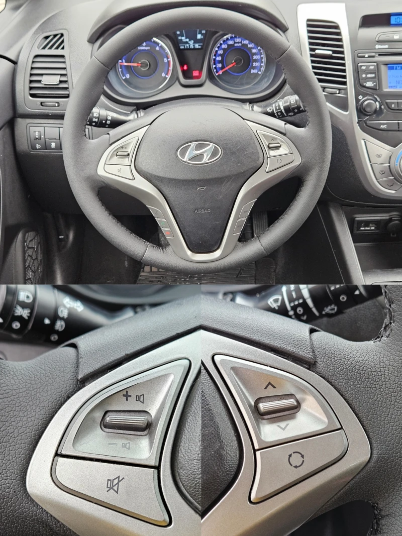 Hyundai Ix20 1.4CRDI/90k.c/6ck/БЛУТУТ/EURO 5A/ТОП!!!, снимка 11 - Автомобили и джипове - 48308117