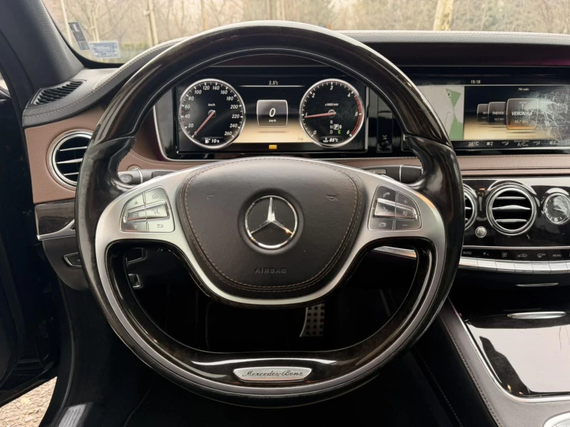 Mercedes-Benz S 350 AMG LINE / ВЕНТИЛАЦИЯ / ПОДГРЕВ , снимка 16 - Автомобили и джипове - 53257698