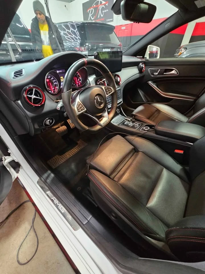 Mercedes-Benz CLA 45 AMG POLAR WHITE * * CARFAX * *  | Mobile.bg   7