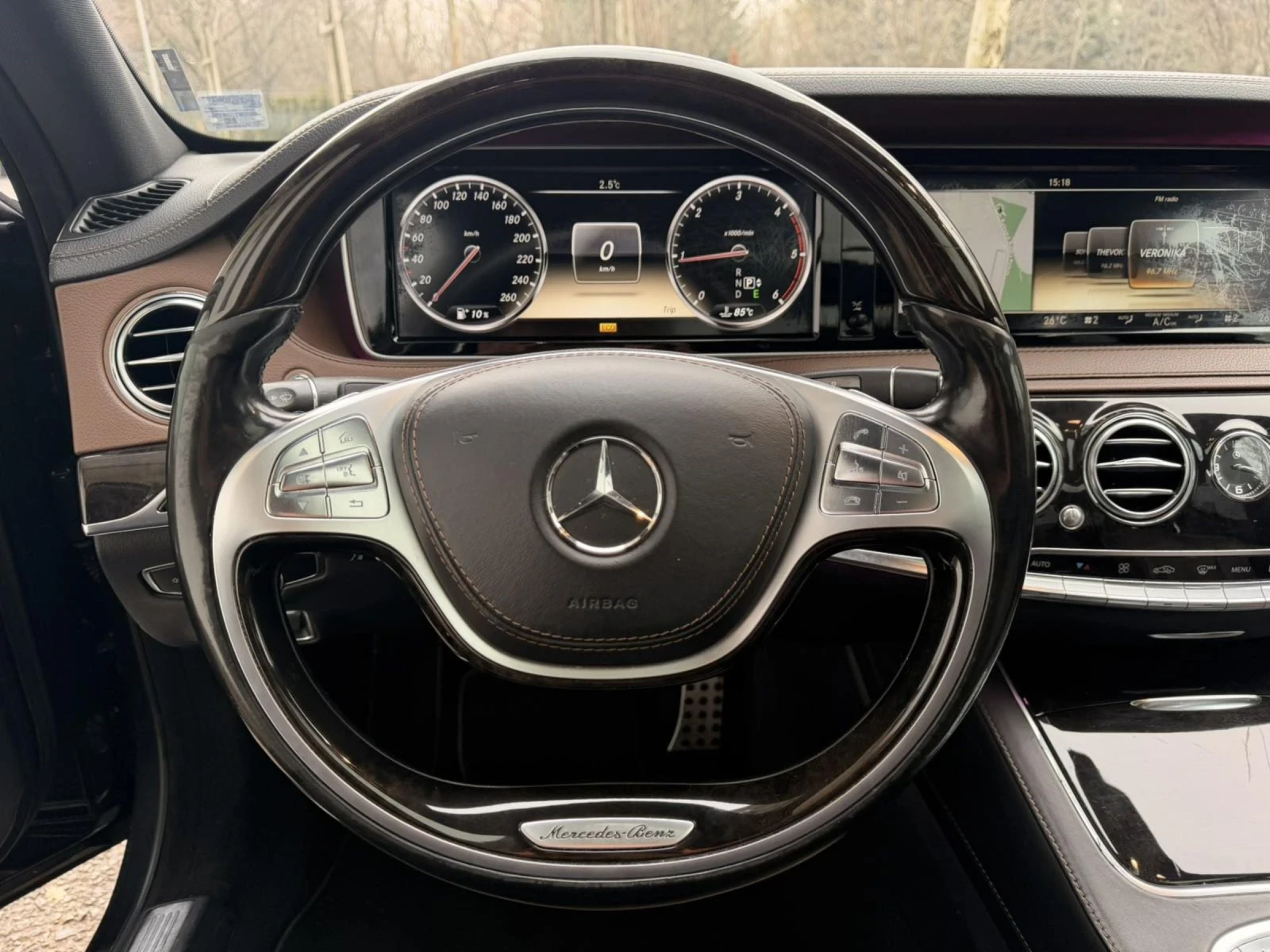 Mercedes-Benz S 350 AMG LINE / ���������� / �������  | Mobile.bg � ����������� 16