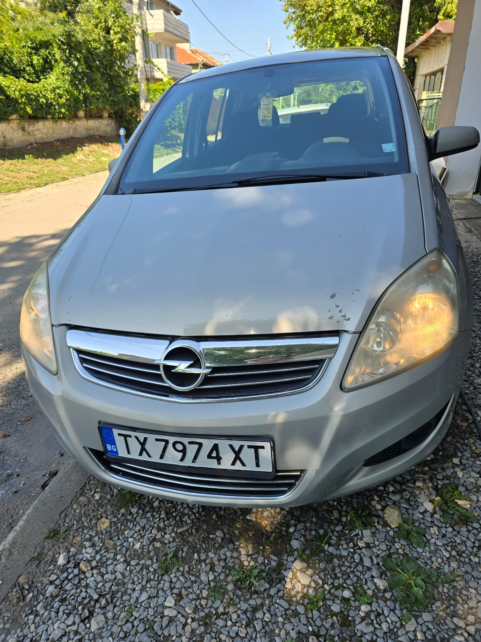 Opel Zafira Газ, бензин, метан
