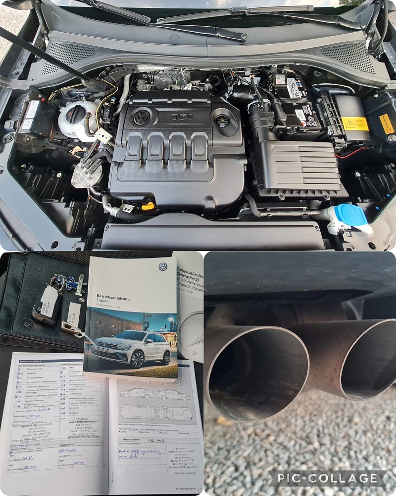 VW Tiguan 2.0TDI-190kc/4x4/DISTRONIK/LINE ASSIST , снимка 13 - Автомобили и джипове - 46567968