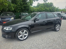 Audi A3 S-LINE-1.6TDI-105K.C-ЕВРО 5В-АВТОМАТ-ПАНОРАМА, снимка 3