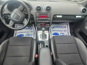 Audi A3 S-LINE-1.6TDI-105K.C-ЕВРО 5В-АВТОМАТ-ПАНОРАМА, снимка 10