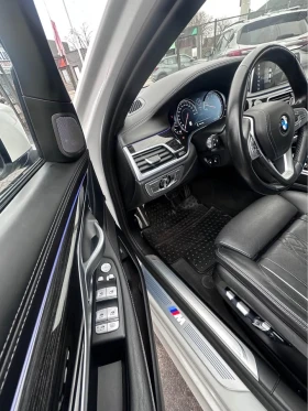 BMW 750 M PACK * PANO * HARMAN * ОБДУХВАНЕ * CARFAX *  - 22500 € / 44006.17 лв. - 93220793 10
