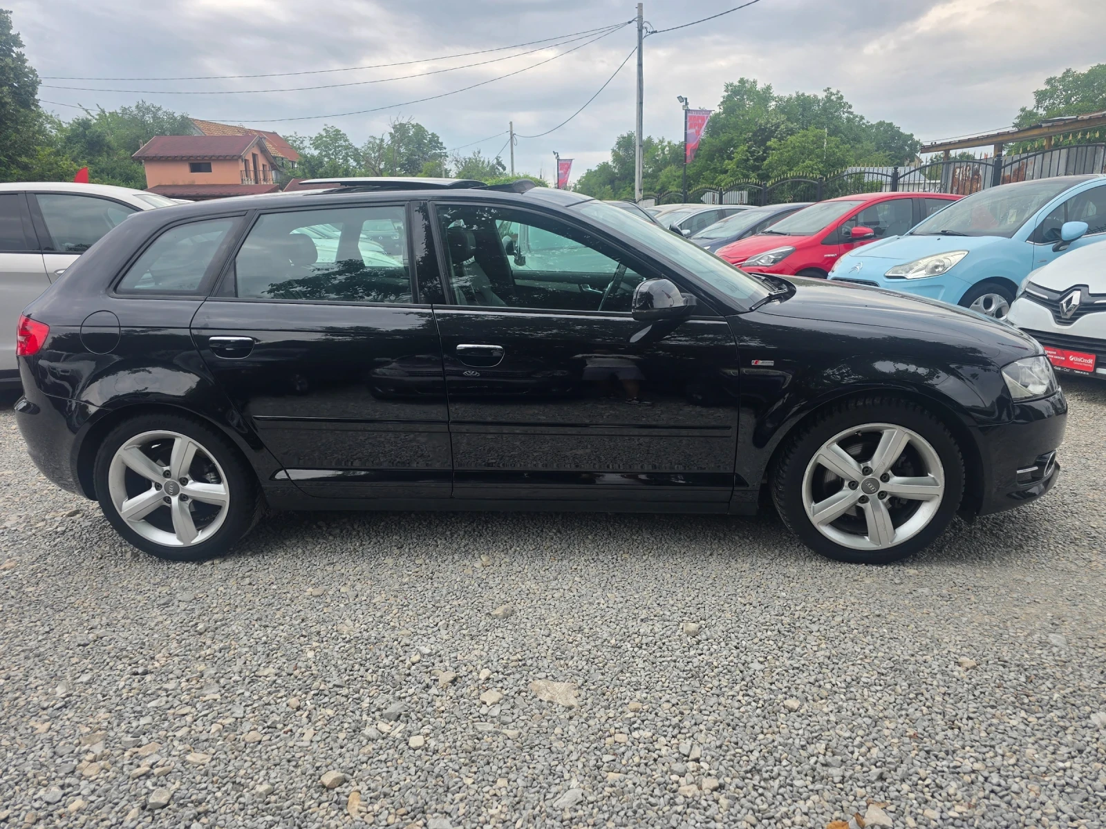 Audi A3 S-LINE-1.6TDI-105K.C-ЕВРО 5В-АВТОМАТ-ПАНОРАМА, снимка 7 - Автомобили и джипове - 55364564