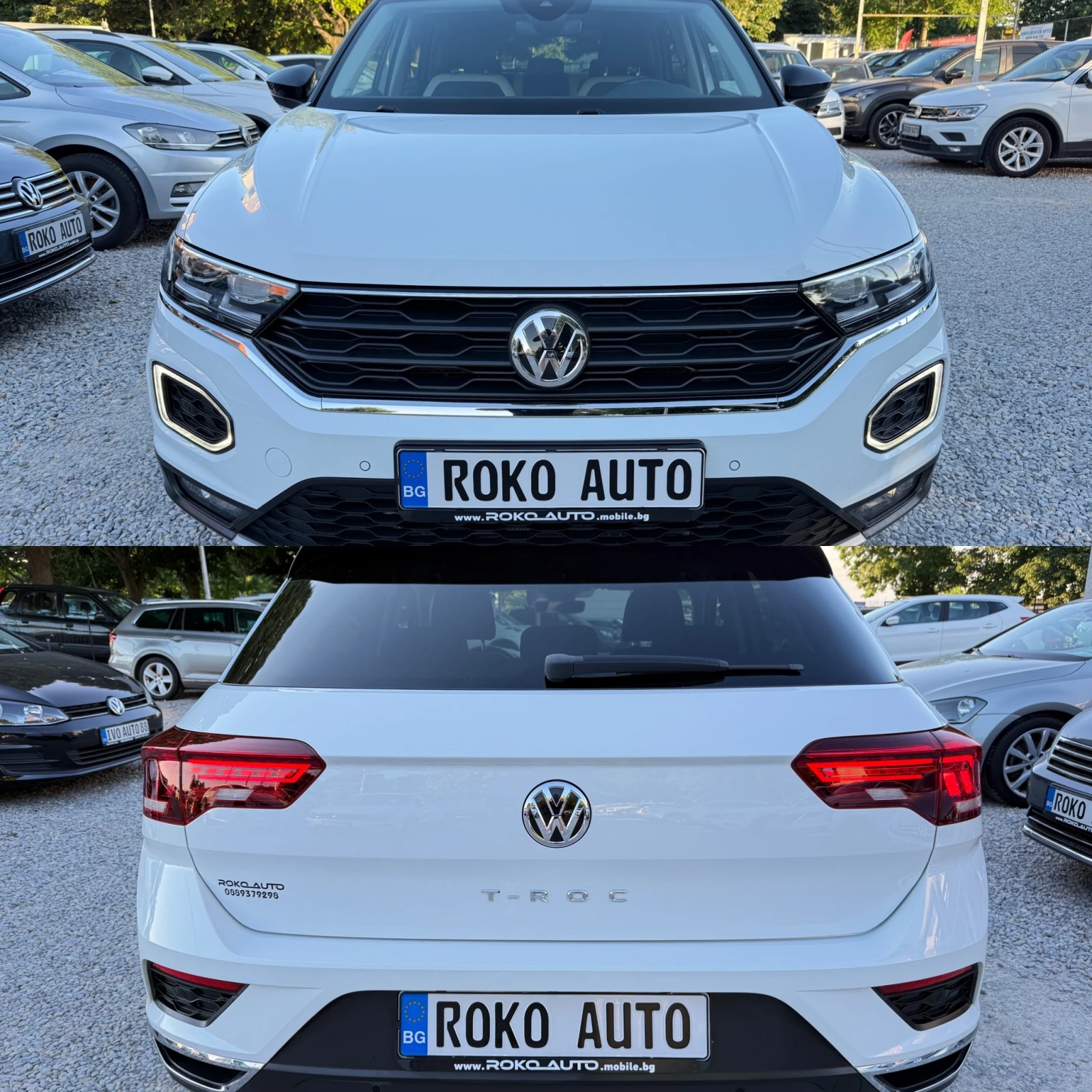 VW T-Roc 2.0TDI/DIGITAL/DISTRONIC/KEYLESS GO/НОВИ ГУМИ !!!, снимка 5 - Автомобили и джипове - 54478936