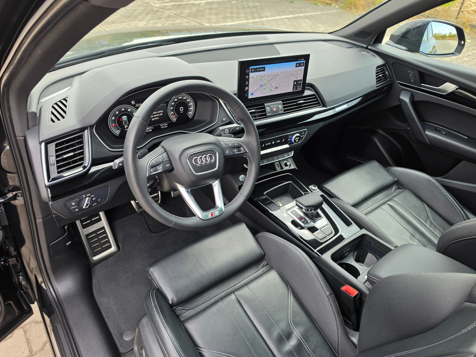 Audi Q5 45 TFSI QUATTRO S-LINE TECHNIK MATRIX 360 PANORAMA, снимка 11 - Автомобили и джипове - 56148970