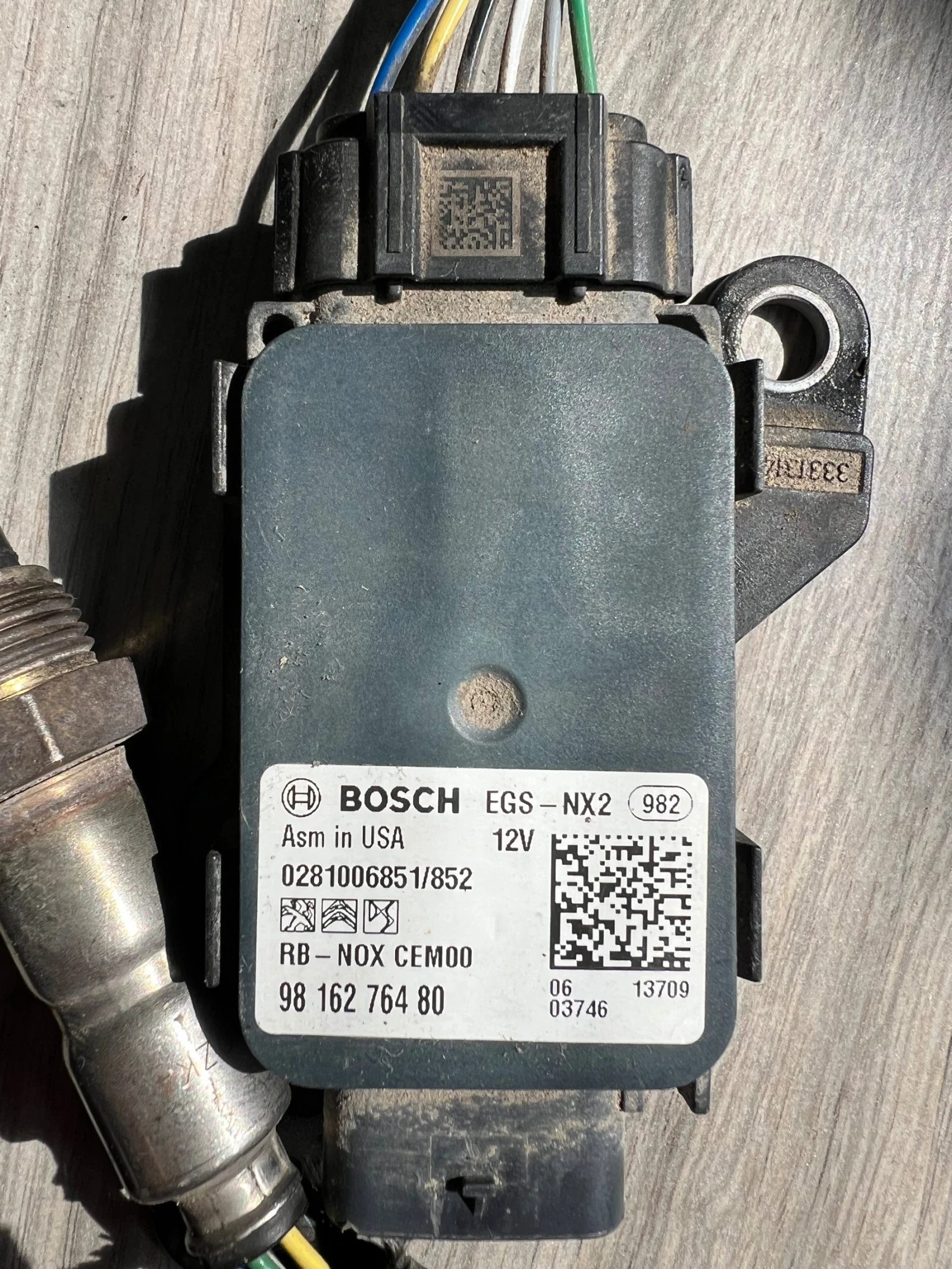 9816276480 nox  ������ PEUGEOT RIFTER 1.5Blue HDI  0281006851  EGS-NX2   98 162 764 80 | Mobile.bg � ����������� 2