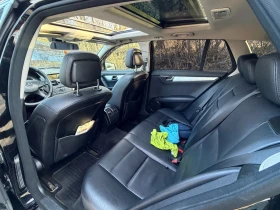 Mercedes-Benz C 220 ОМ646/РЕГИСТРИРАНА/ПАНОРАМА/КОЖА/ОБСЛУЖЕНА, снимка 11