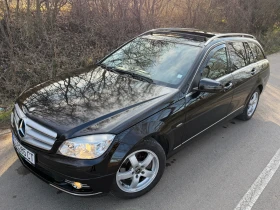 Mercedes-Benz C 220 ОМ646/РЕГИСТРИРАНА/ПАНОРАМА/КОЖА/ОБСЛУЖЕНА, снимка 1