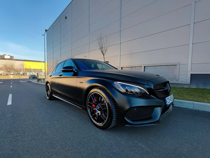 Mercedes-Benz C 43 AMG 4MATIC/SATIN BLACK MATTE/ SHADOW LINE, снимка 2 - Автомобили и джипове - 53251651