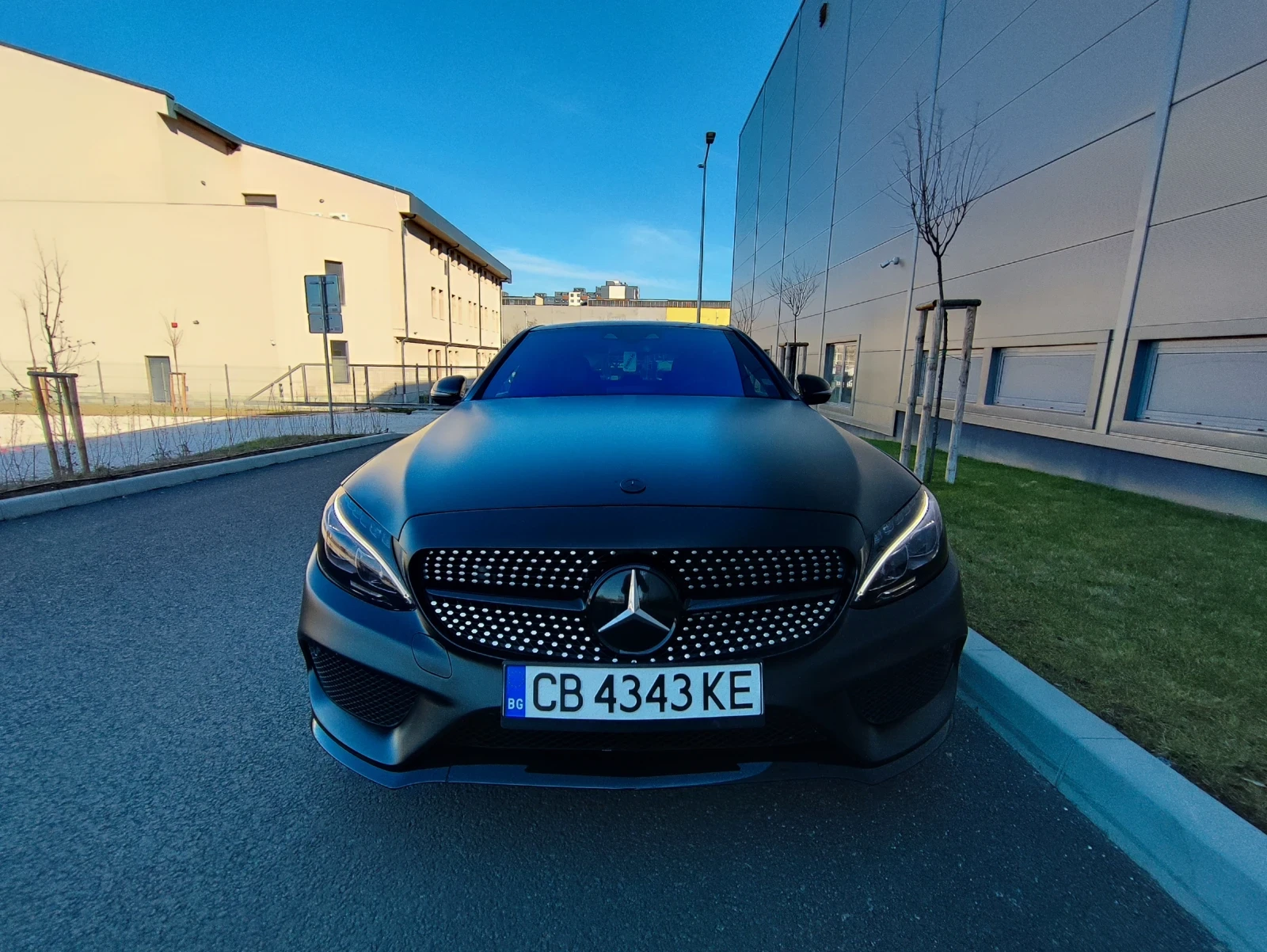 Mercedes-Benz C 43 AMG 4MATIC/SATIN BLACK MATTE/ SHADOW LINE, снимка 1