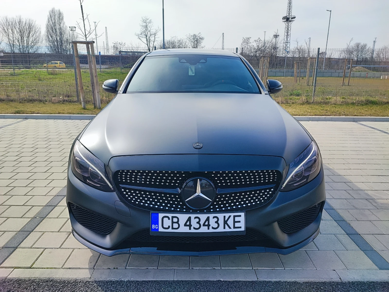 Mercedes-Benz C 43 AMG 4MATIC/SATIN BLACK MATTE/ SHADOW LINE/!!ПРОМОЦИЯ!!