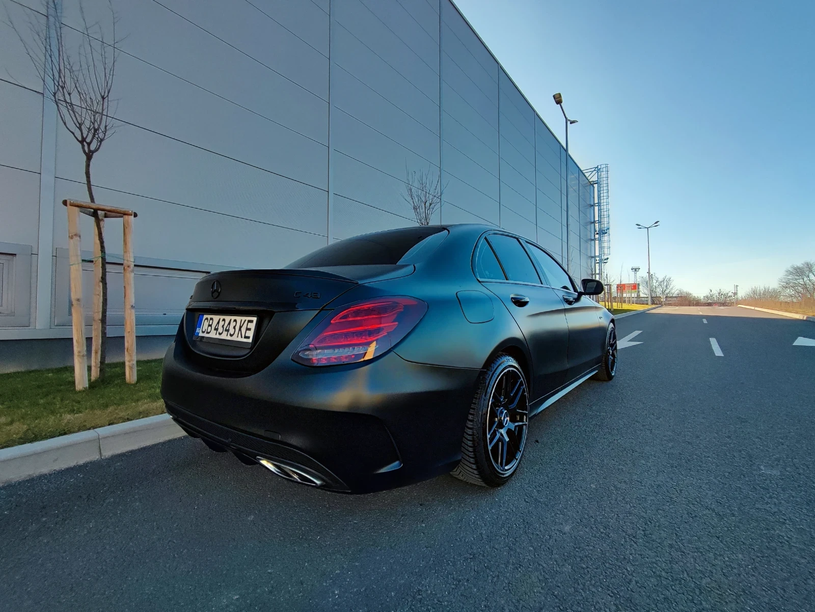 Mercedes-Benz C 43 AMG 4MATIC/SATIN BLACK MATTE/ SHADOW LINE - изображение 4