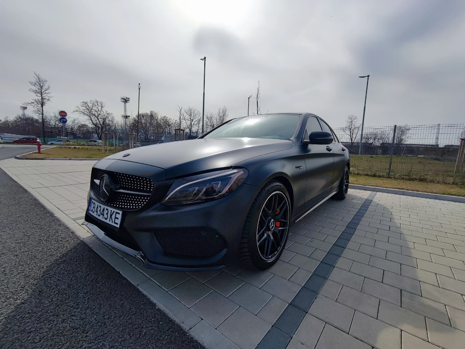 Mercedes-Benz C 43 AMG 4MATIC/SATIN BLACK MATTE/ SHADOW LINE/!!��������!! | Mobile.bg � ����������� 8